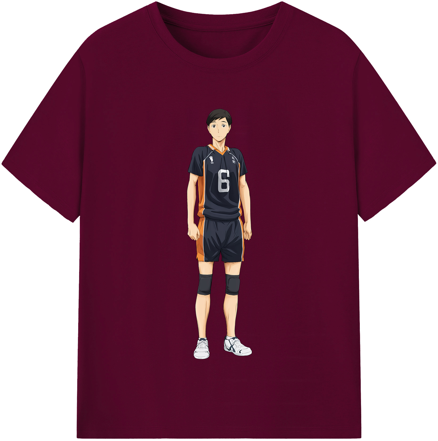 （画像用） ハイキュー!! Haikyu!! レディースカジュアルプリントTシャツ（綿100％）